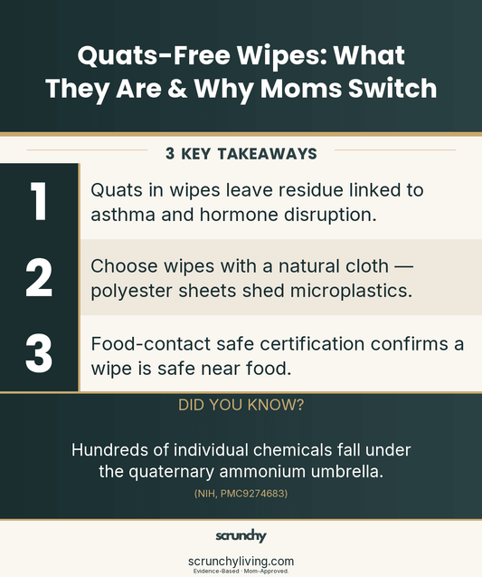 Quats-Free Wipes: What They Are & Why Moms Switch - Scrunchy Living