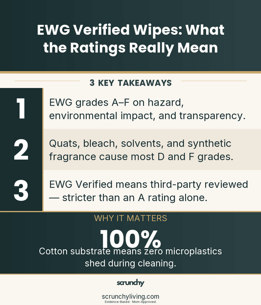 EWG Verified Wipes: What the Ratings Mean & Which Are Actually Safe - Scrunchy Living