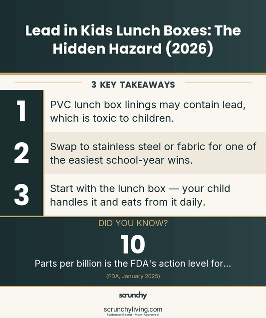 Lead in Kids Lunch Boxes: The Hidden Hazard (2026) - Scrunchy Living