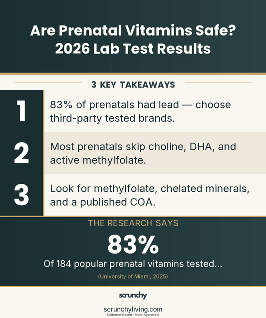 Are Prenatal Vitamins Safe? 2026 Lab Test Results - Scrunchy Living