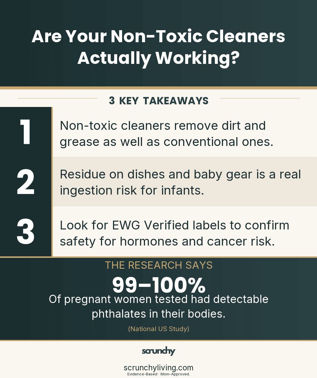 How to Measure If Your Non-Toxic Cleaning Products Are Actually Working - Scrunchy Living