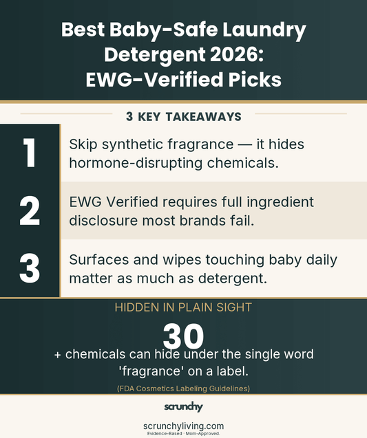 Best Baby-Safe Laundry Detergent 2026: EWG-Verified Picks - Scrunchy Living