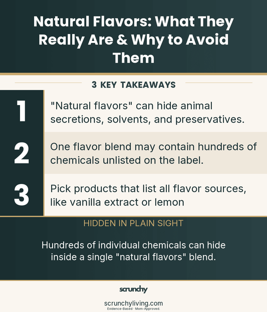 Natural Flavors: What They Really Are & Why to Avoid Them - Scrunchy Living