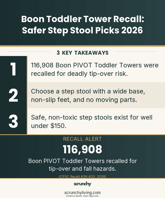 Boon Toddler Tower Recall: Safer Step Stool Picks 2026 - Scrunchy Living