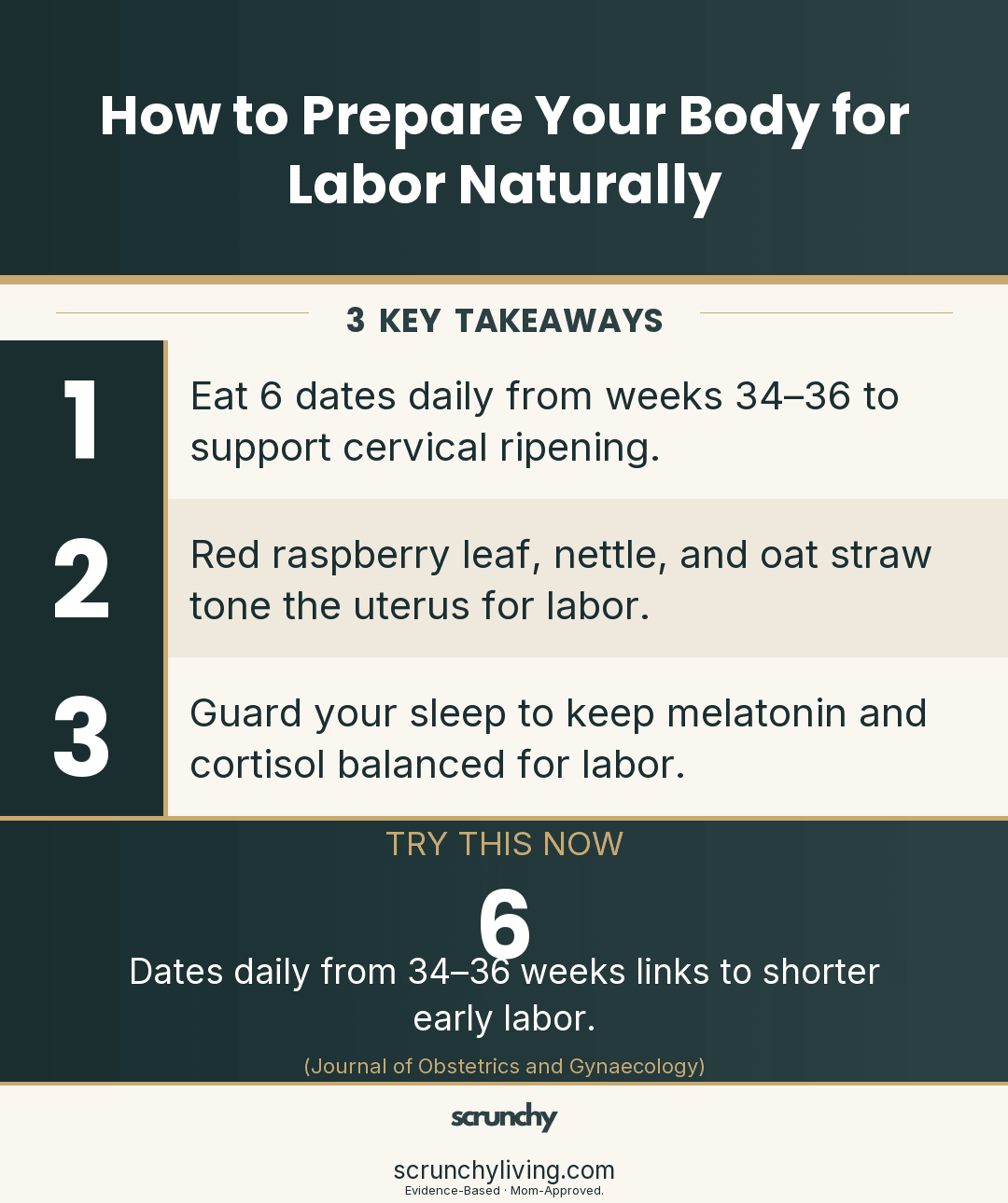 How to Prepare Your Body for Labor Naturally: 2026 Guide - Scrunchy Living