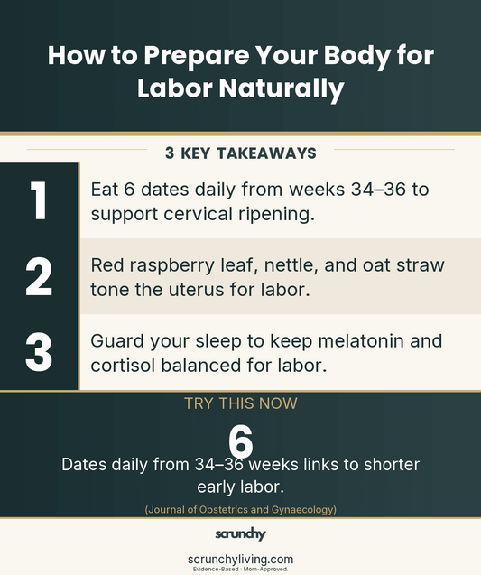 How to Prepare Your Body for Labor Naturally: 2026 Guide - Scrunchy Living