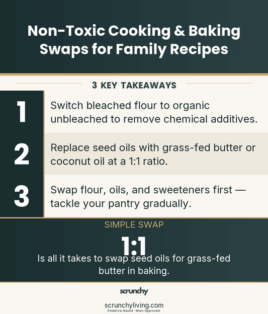 Cooking & Baking Swaps: A Practical Guide To Rewriting Your Family Recipes - Scrunchy Living