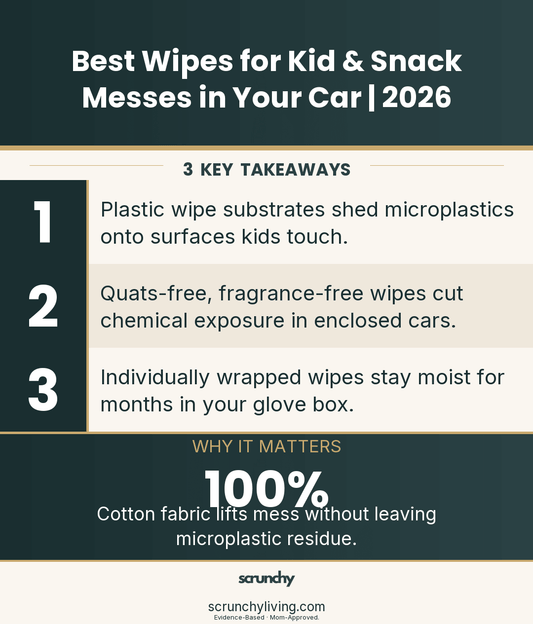 Best Wipes for Kid & Snack Messes in Your Car | 2026 - Scrunchy Living