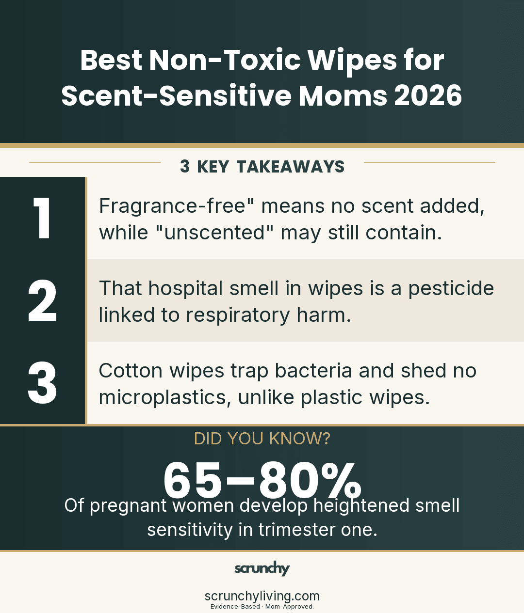 Best Non-Toxic Wipes for Scent-Sensitive Moms 2026 - Scrunchy Living