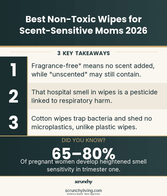 Best Non-Toxic Wipes for Scent-Sensitive Moms 2026 - Scrunchy Living