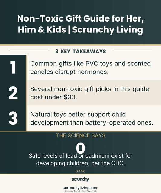 Scrunchy Gifts for Her, Him & Kids: A Non-Toxic Gift Guide That Actually Gets Used - Scrunchy Living