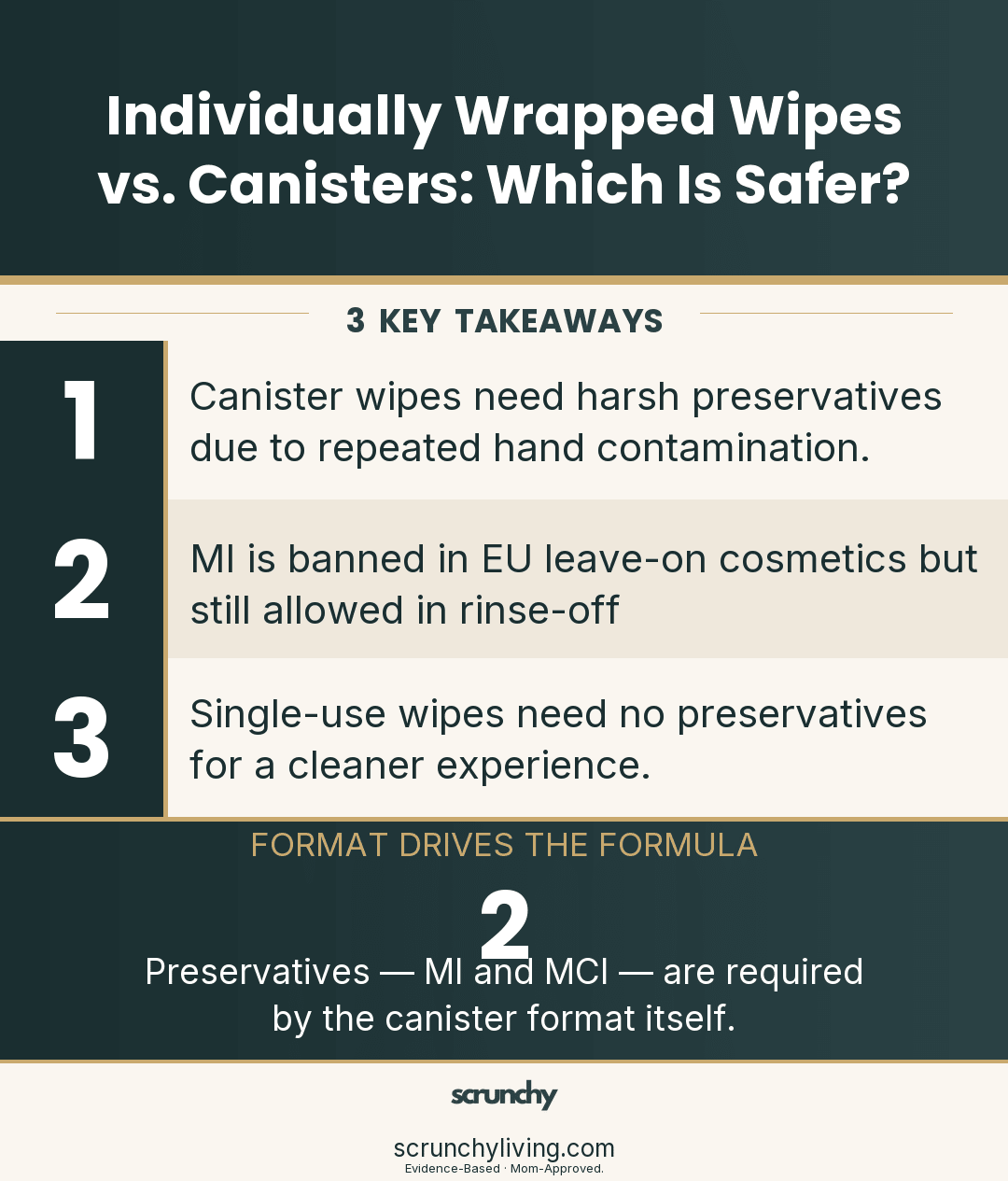 Individually Wrapped Wipes vs. Canisters: Which Is Safer? - Scrunchy Living