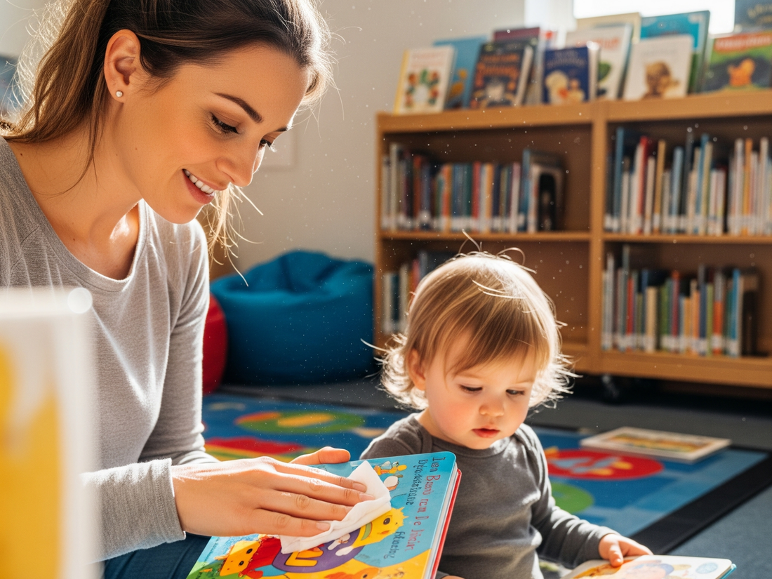 A Scrunchy Mom's Guide to a Toxin-Free Library Trip - scrunchy