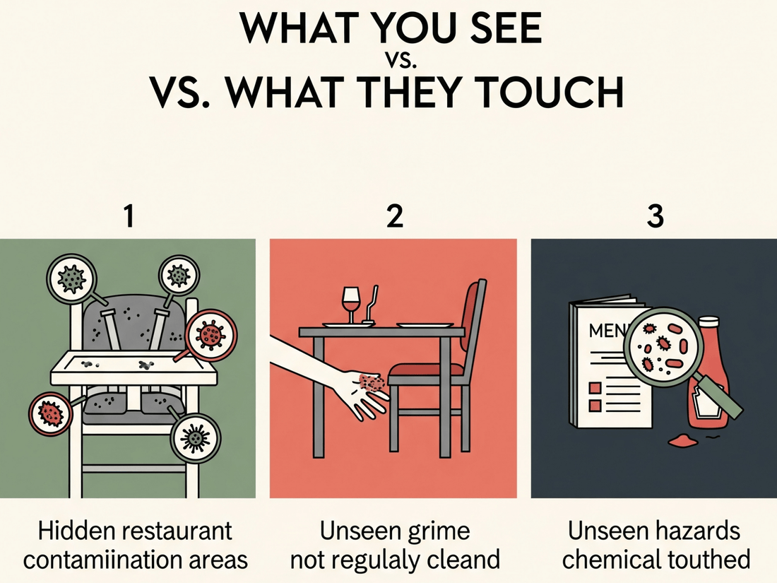 The 3 "Cleanest" Surfaces in a Restaurant With Germs & Chemical Residue - scrunchy