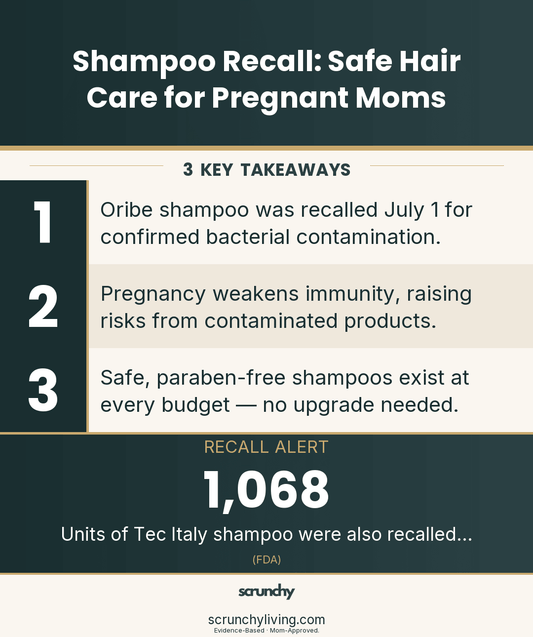 Shampoo Recall: Safe Hair Care for Pregnant Moms - Scrunchy Living
