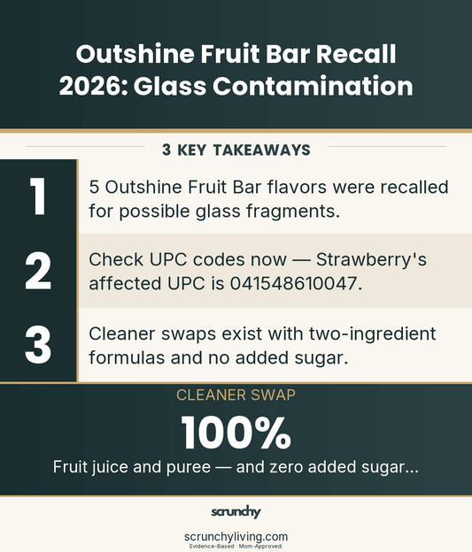 Outshine Fruit Bar Recall 2026: Glass Contamination - Scrunchy Living