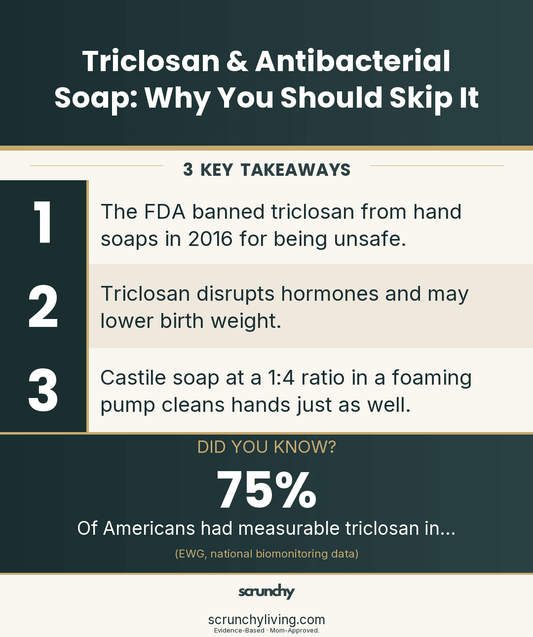 Triclosan Was Banned — So Why Is It Still in Your Home? - Scrunchy Living