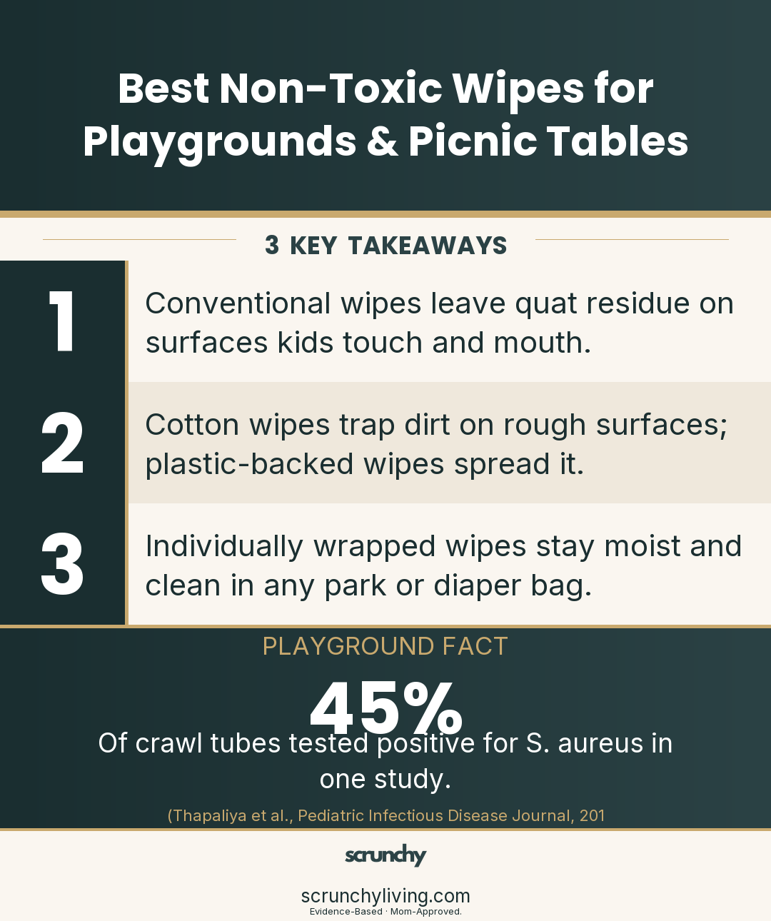 Best Non-Toxic Wipes for Playgrounds & Picnic Tables — Scrunchy Living