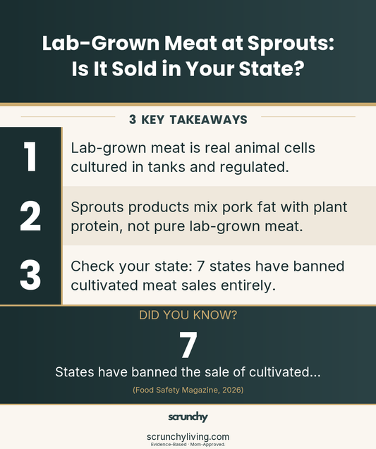 Lab-Grown Meat at Sprouts: Is It Sold in Your State? | Lab-Grown Meat | Scrunchy Living
