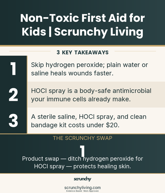 Cuts, Scrapes & Burns: How To Handle Everyday Kid Injuries the Scrunchy Way | Non-Toxic First Aid | Scrunchy Living