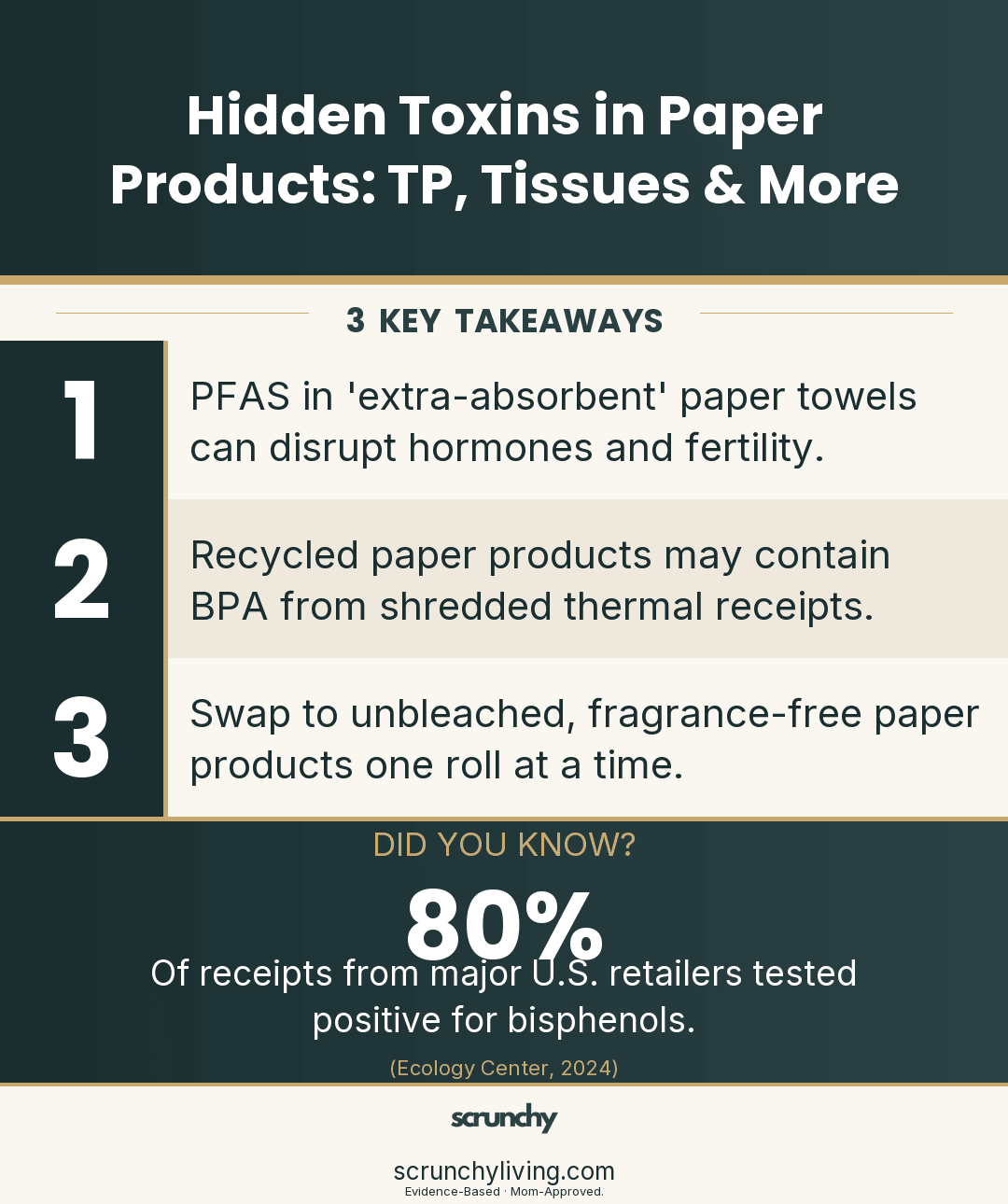 Hidden Toxins in Paper Products: TP, Tissues & More - Scrunchy Living