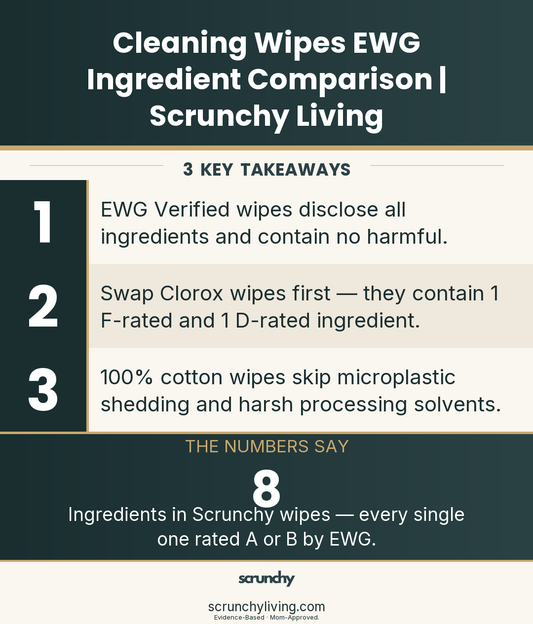 Cleaning Wipes EWG Ingredient Comparison | Scrunchy Living — Scrunchy Living