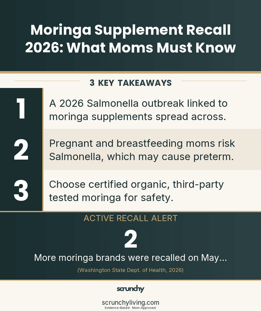 Moringa Supplement Recall 2026: What Moms Must Know - Scrunchy Living
