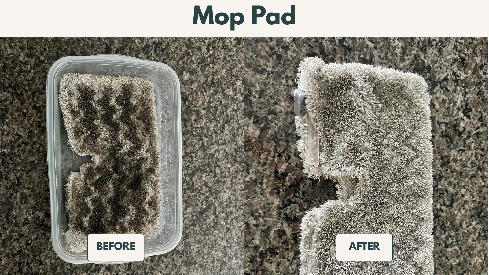 Bathroom sink before and after cleaning