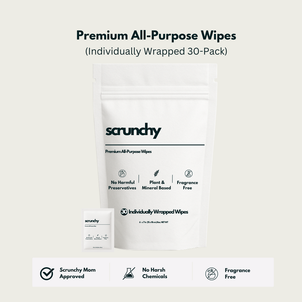 Scrunchy™ All-Purpose Wipes - 30 Pack