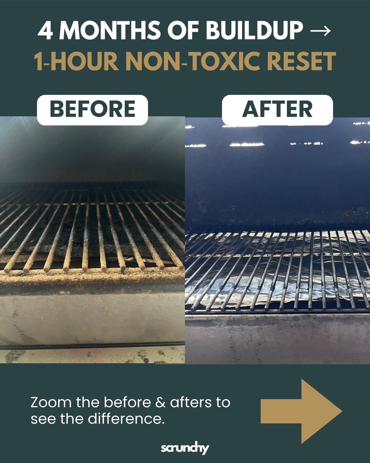 Non-toxic pellet grill deep clean slide 9 of 10