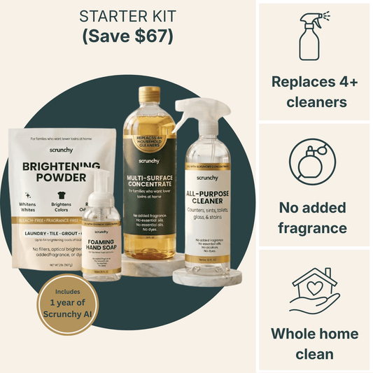 Non - Toxic Home Starter Kit - Scrunchy Living