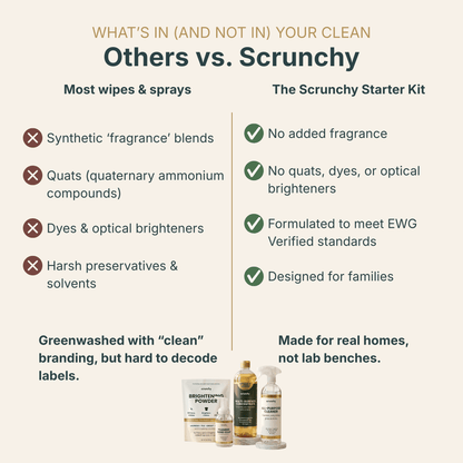 Non - Toxic Home Starter Kit - Scrunchy Living